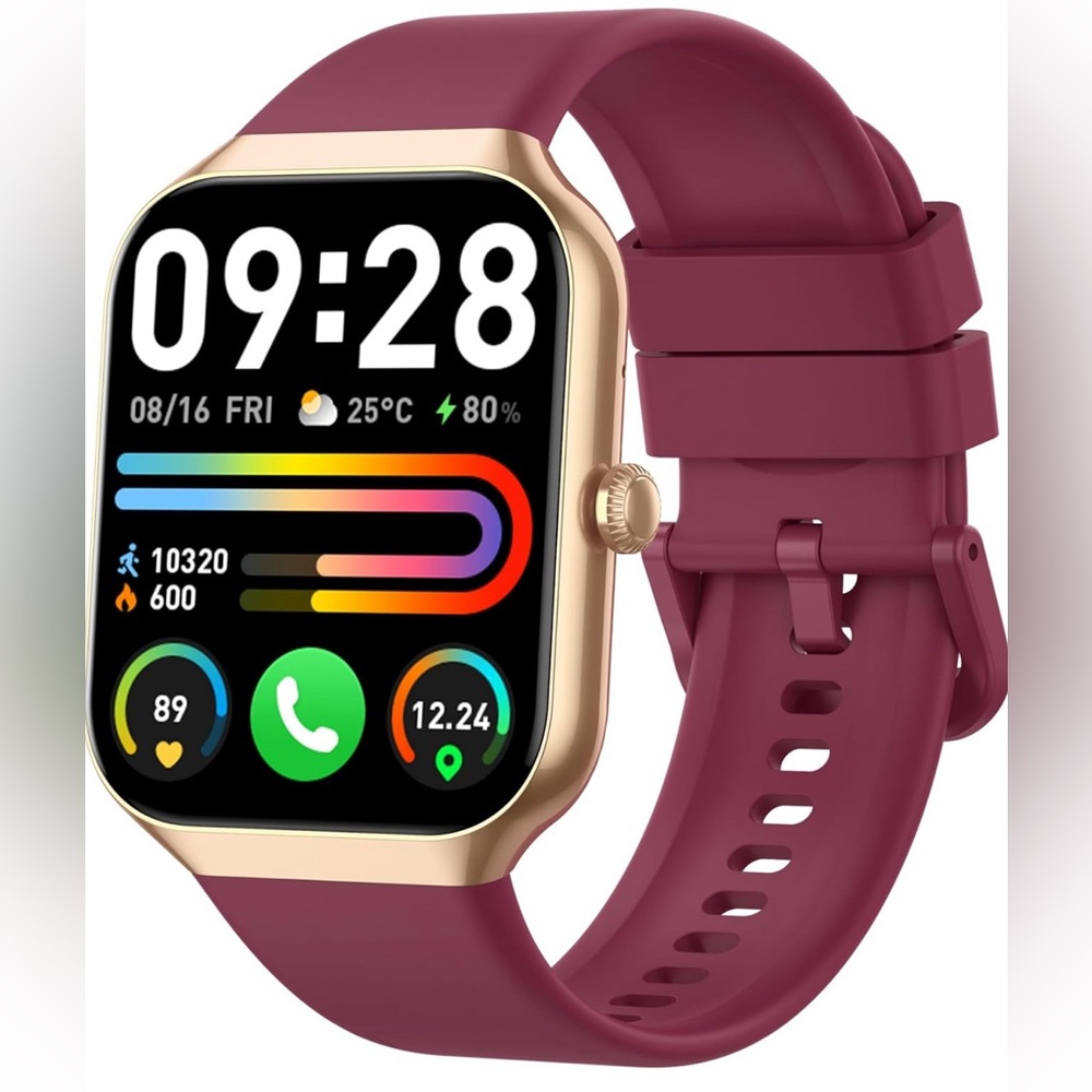 Smart HD Smartwatch for Men Women, 2024 Fitness Activity Tracker